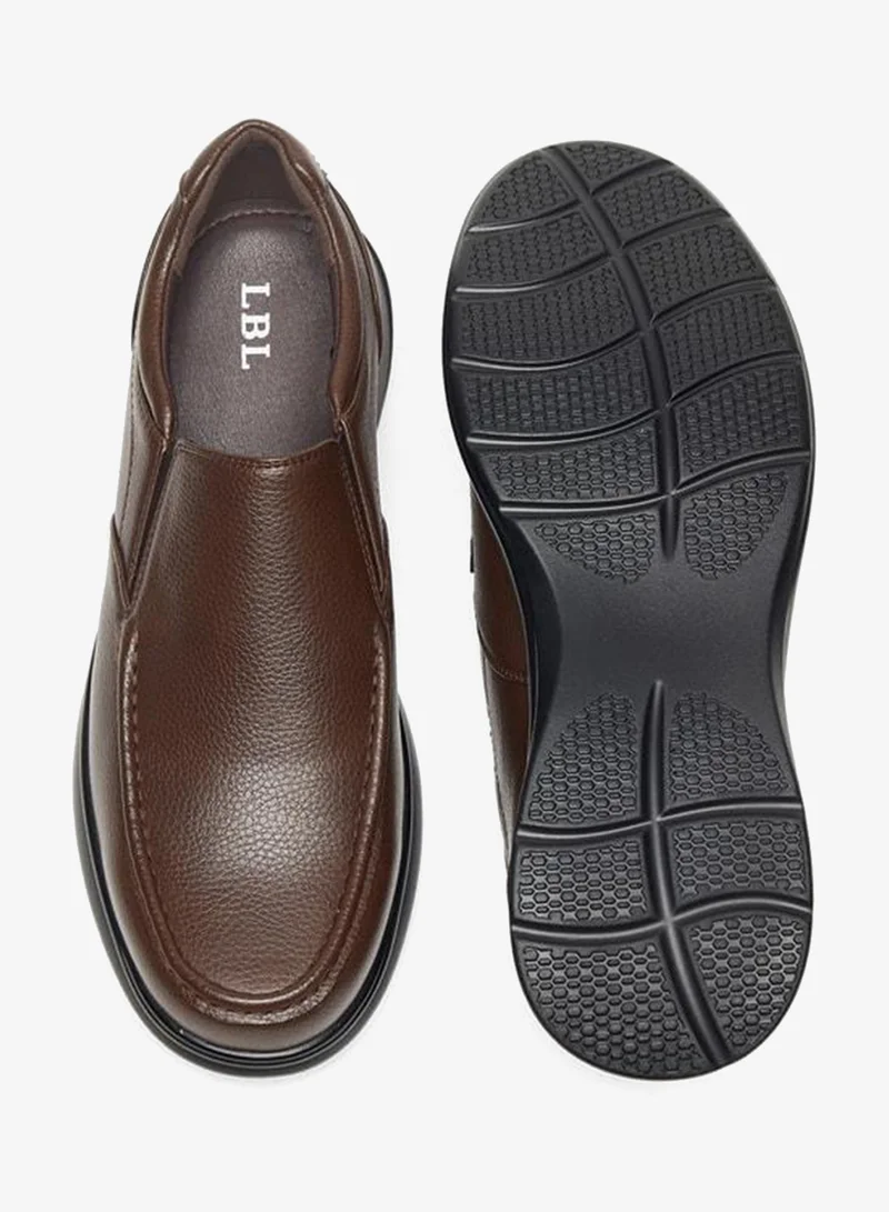 LBL by Shoexpress Men'S Solid Slip-On Loafers