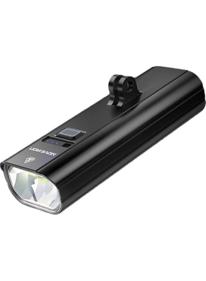 Move Iron Bicycle Light Hanging Installation Smart Sensor High Bright Front Light Road Mountain Bike Night Riding Lighting - Image 1