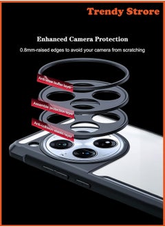 Generic For Infinix Zero 40 5G Case, Camera Lens Protection Back Cover, TPU Shockproof Bumper Mobile Phone Case Anti-Yellowing Slim Fit Protective Casing  - Image 3
