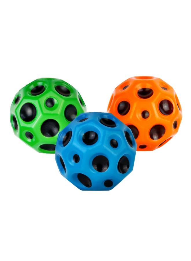 TVMPKIX Space Ball，High Bouncy Balls, TK is Super hot Moon Ball and Space Balls for Kids,Improve Hand-Eye Coordination Bubble Ball Space Galaxy Bouncy Ball Easy to Grip and Catch. (3 Pack)