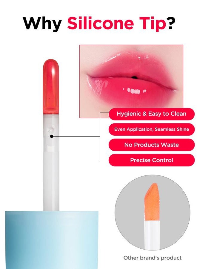 Tocobo زيت شفاه توكوبو جوسي بيري بلومبينغ 03 كرز أسود – زيت شفاه كوري نباتي مرطب مع زيوت نباتية لمظهر لامع عالي - تركيبة غير لزجة تناسب جميع ألوان البشرة، 0.12 أونصة سائلة. - Image 4