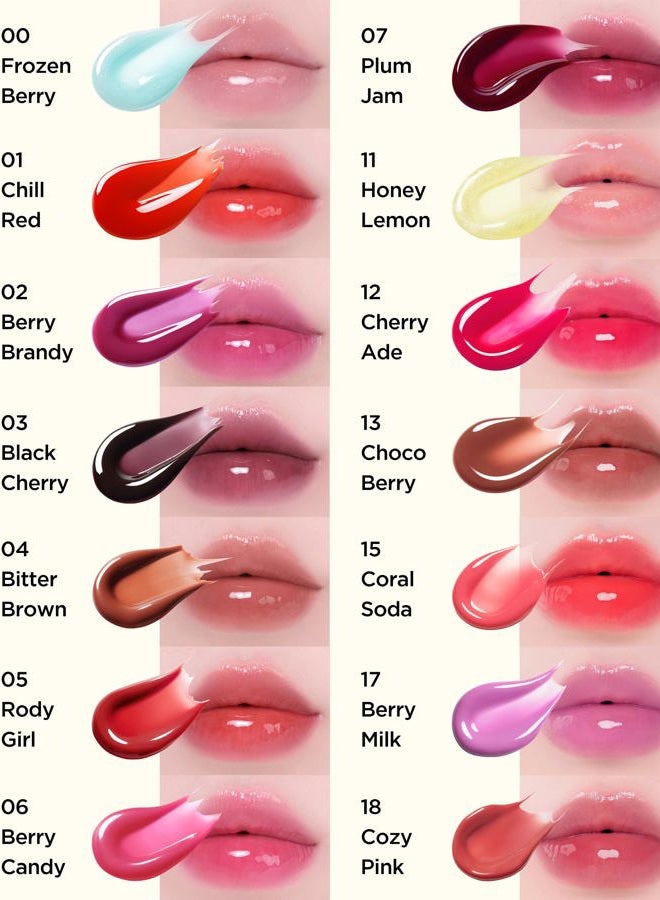 Tocobo زيت شفاه توكوبو جوسي بيري بلومبينغ 03 كرز أسود – زيت شفاه كوري نباتي مرطب مع زيوت نباتية لمظهر لامع عالي - تركيبة غير لزجة تناسب جميع ألوان البشرة، 0.12 أونصة سائلة. - Image 3