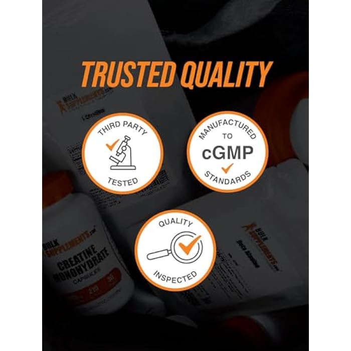 BulkSupplements.com Cordyceps Mushroom Capsules - Cordyceps Extract, Cordyceps Sinensis - Gluten Free, 1 Capsule per Serving (200mg), 240 Veg Capsules (Pack of 1) - Image 5