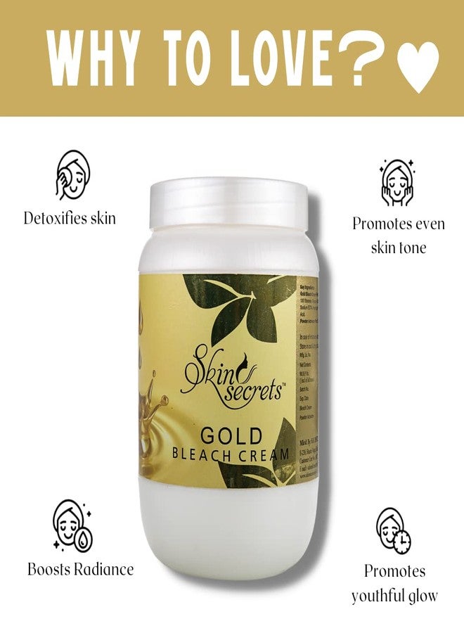 Skin Secrets Gold Bleach with Gold Dust & Lemon Oil (1kg) - Image 3