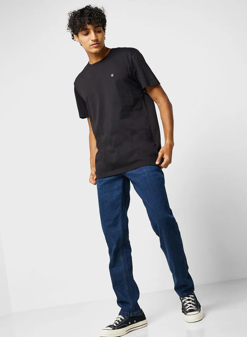 Calvin Klein Jeans Monogram Crew Neck T-Shirt