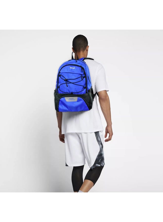 DAFISKY Youth Soccer Bag-Soccer Backpack & Youth for Backpack for Football Volleyball Basketball,Includes Separate Cleat Shoe and Ball Compartment(Blue) - Image 3