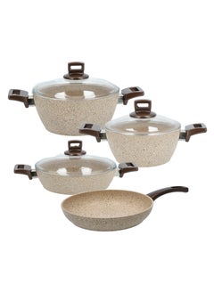 ALBERTO 7 Piece Granite Cookware Set  - Image 1