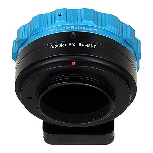 Fotodiox Pro Lens Mount Adapter - B4 (2/3") ENG Cine Lens to Micro Four Thirds (MFT, M4/3) Mount Mirrorless Camera Body - Image 3