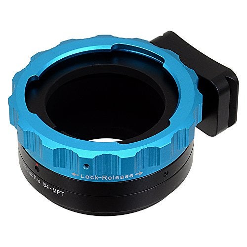 Fotodiox Pro Lens Mount Adapter - B4 (2/3") ENG Cine Lens to Micro Four Thirds (MFT, M4/3) Mount Mirrorless Camera Body - Image 2
