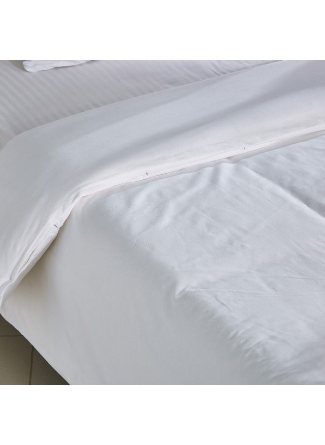 Home Box Ballina 3-Pieces Solid Cotton Queen and King Duvet Cover Set 220 x 220 cm  - Image 2