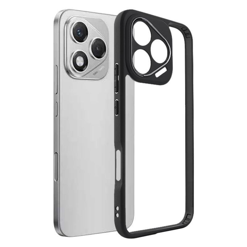 إيروريكس غطاء هاتف For Honor 400 Lite Global Frosted TPU + غطاء شفاف من مادة PC (أسود) - Image 1