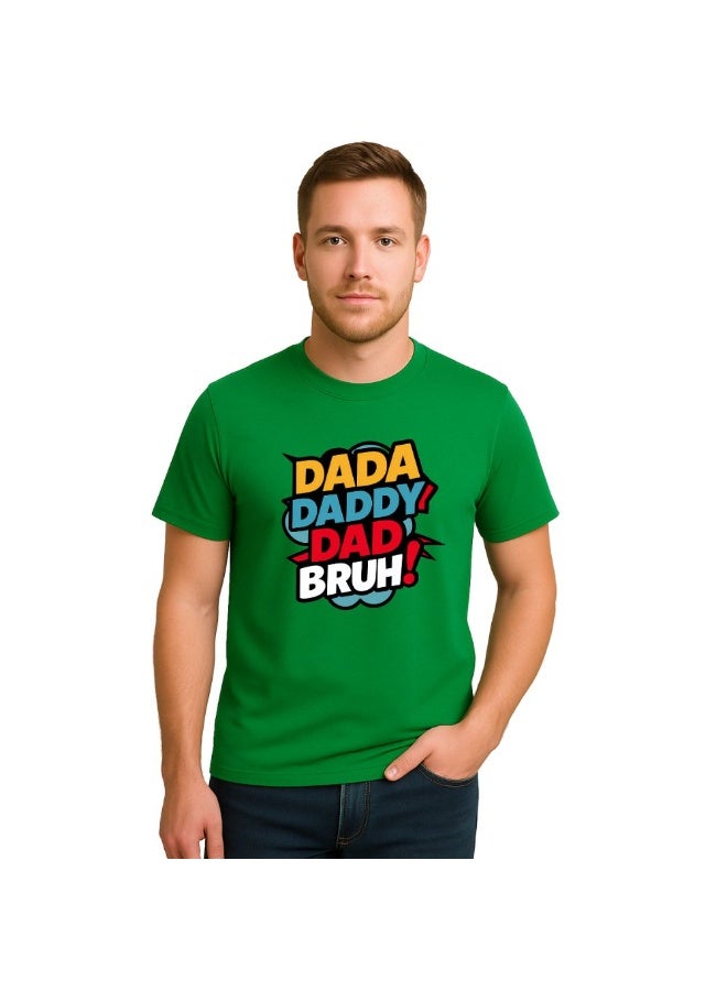 PRINTSHOP4ME Father’s Day Special Men’s T-Shirt–Cotton,Breathable, Round Neck,Short Sleeve  - Image 1