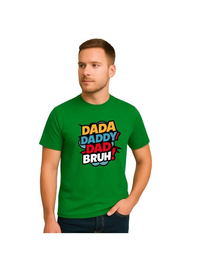 PRINTSHOP4ME Father’s Day Special Men’s T-Shirt–Cotton,Breathable, Round Neck,Short Sleeve  - Image 2