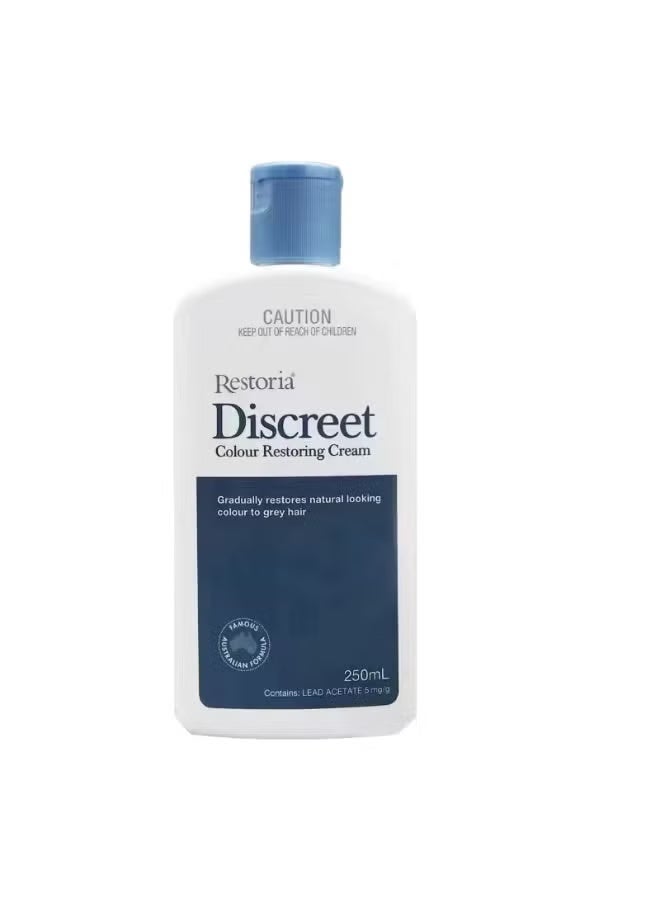 Restoria Discreet Hair Colour Restoring Cream 250ml - Image 1