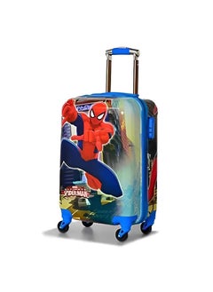 Generic Spider man  Cartoon Character Printed Trolley Bag for Kids Non-Breakable Rotating Luggage Bag with Wheels  - Image 2