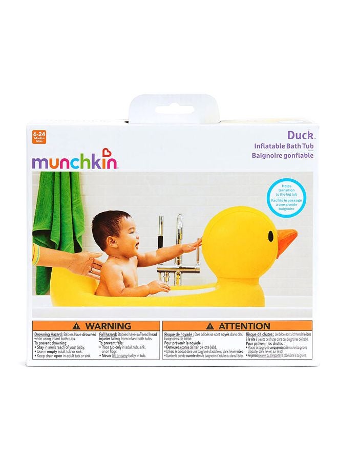 Munchkin Inflatable Safety Duck Tub - Image 4
