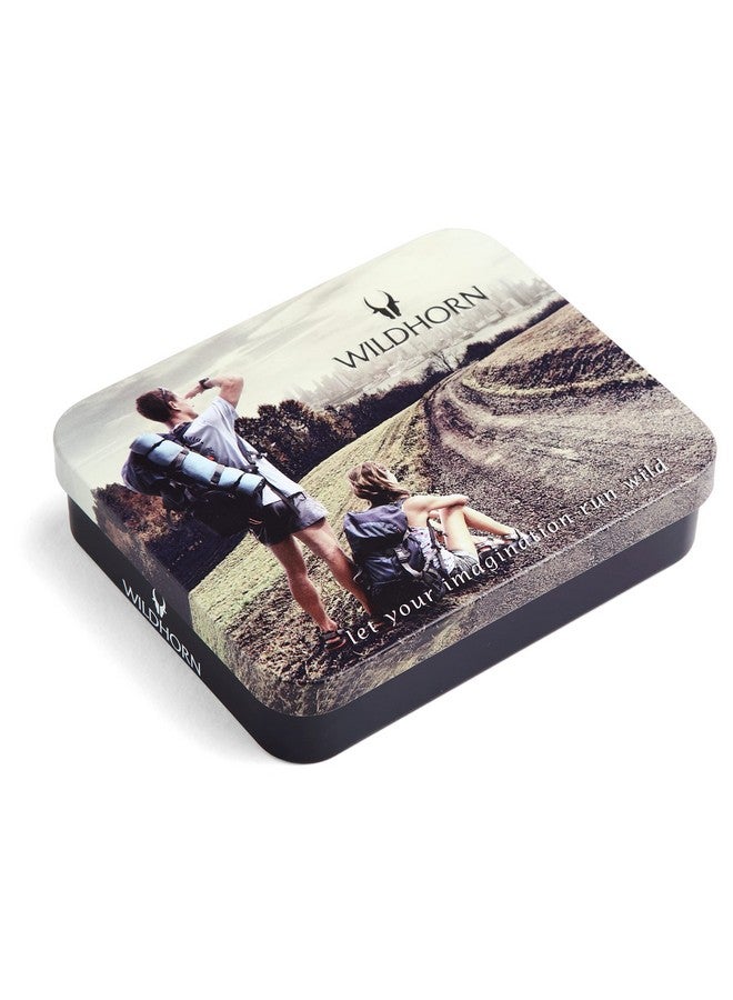 Wildhorn محفظة جلدية زرقاء للرجال من وايلد هورن (WHEW5000BLUEHUNTER) - Image 3