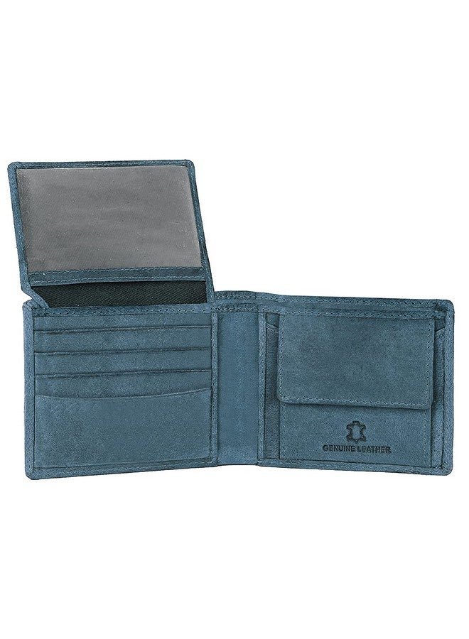 Wildhorn محفظة جلدية زرقاء للرجال من وايلد هورن (WHEW5000BLUEHUNTER) - Image 5