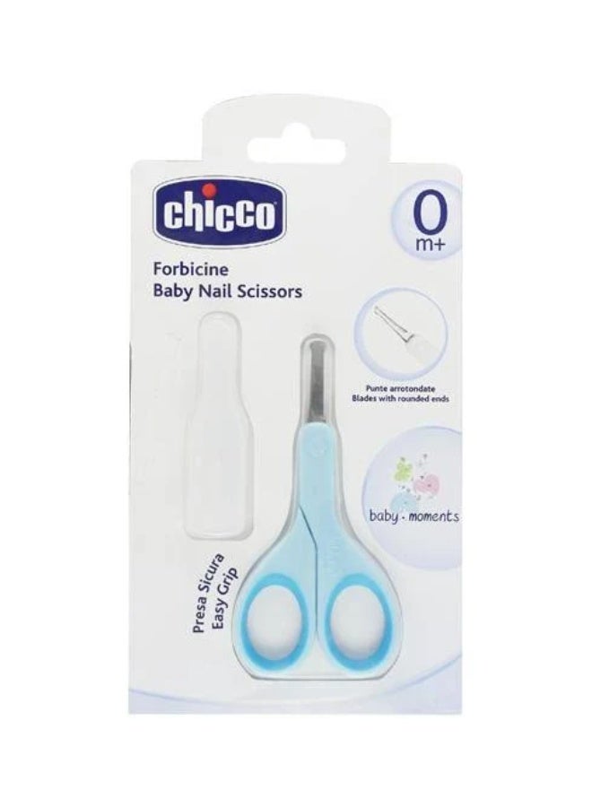 Chicco Baby Nail Scissors 0m+ Blue - Image 1