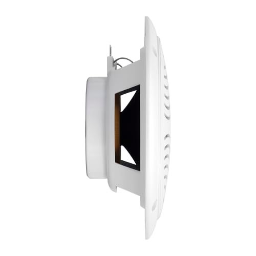 Magnadyne 5-inch Water Resistant Outdoor Speakers, Dual Cone, 25W Peak Power, Marine and RV Compatible (White) - Image 5