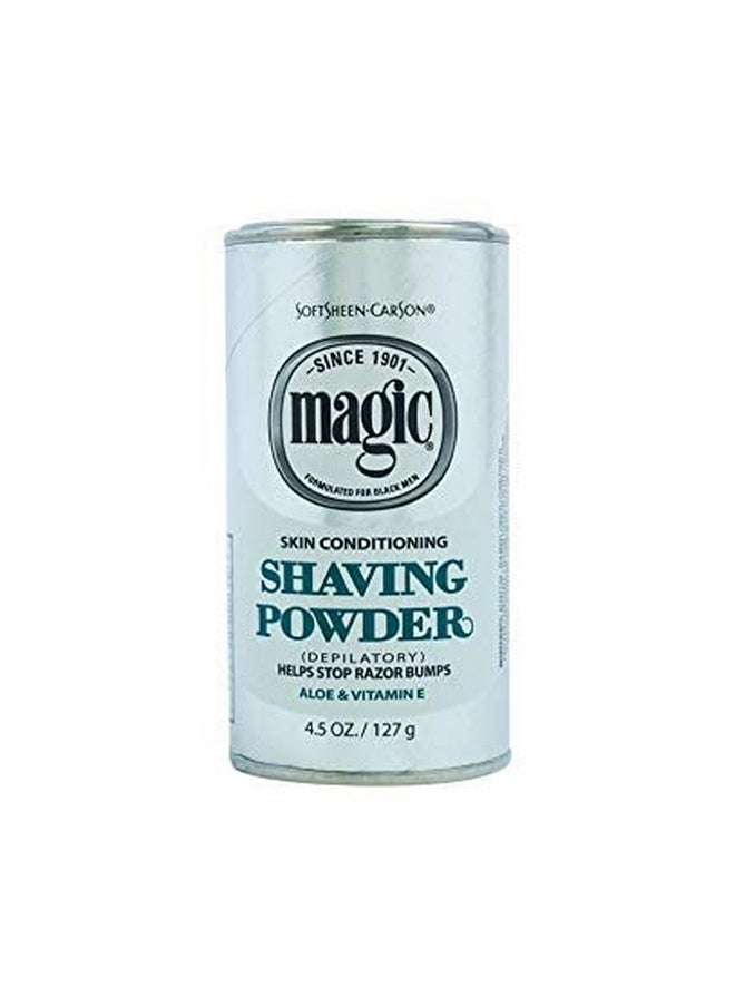 SoftSheen-Carson - Magic Shave Powder Platinum Size: 4.5 Oz - Image 1