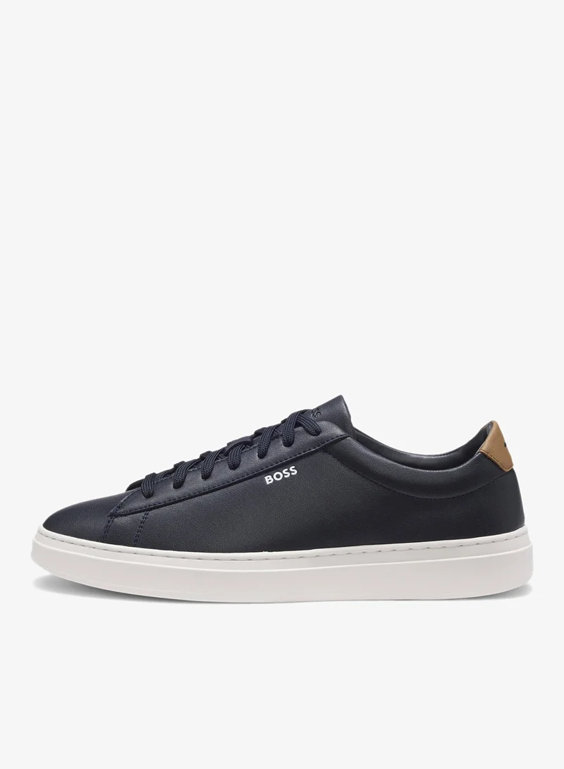 BOSS  Leather sneakers with rubber sole for Men | Best Price UAE