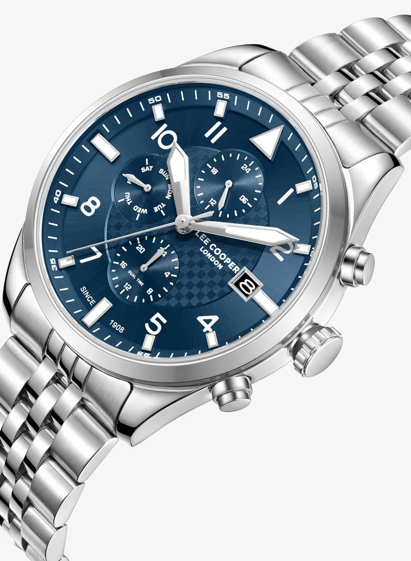 Lee Cooper Men's METAL Multi Function Watch LC08318.390 - 41 mm