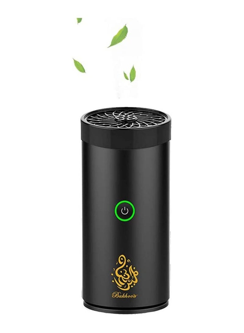 موقد بخور كهربائي صغير للسيارة - موقد بخور للسيارة والمنزل قابل لإعادة الشحن عبر USB هدية مميزة - Image 1