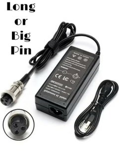 SHOPI E100 E225 Electric Scooter Battery Charger for Razor E200 E200S E175 E300 E125 E150 E325 E500 E225S E100S E300S E500S E325S MX350 MX400 ZR350 PR200 Pocket Sports Mod, Dirt Quad Bike 3-Prong Inline 