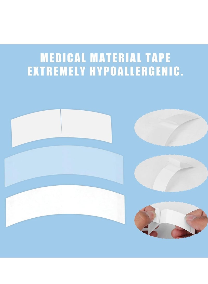 SAVITA 36pcs Wig Tapes for Lace Wigs, Invisible Waterproof Double Side Tape for Wigs Lace Front Wig Tape Toupee Tape Strips Wig Lace Tape for Fixing Wigs (White) - Image 2