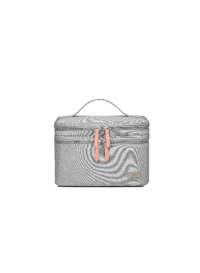 Fraupow Milk Cooler Bag, Wearable Pump Storage Bag | Award Winning Insulated Travel Bag Keeps Milk Cold Up to 12 Hours | 2 Removable Velcro Dividers & Ice Pack | Includes Midwife Consultation - Image 1