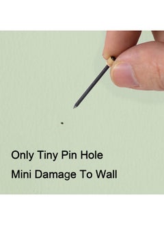 ANCIRS 10 Pack 100 Lbs Picture Frame Hangers Hooks With Nails Picture Hanging Hooks Heavy Duty Plaster Wall Pro Photo/Heavy Mirror Hanging Kit (10 Pack)  - Image 3