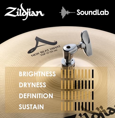 Zildjian Avedis Zildjian Company A Series New Beat Hi-Hat Cymbals - 13 Inches - Image 5