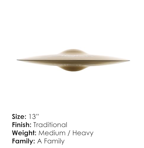 Zildjian Avedis Zildjian Company A Series New Beat Hi-Hat Cymbals - 13 Inches - Image 2