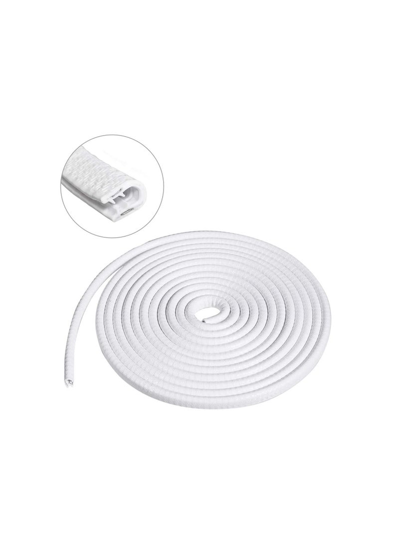 Royal Car Door Sealing Strip RubberStrip Milly 5'Meter White Color - Image 2