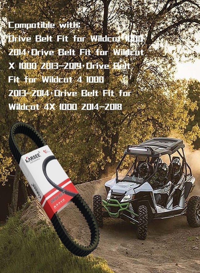 KARSEE Drive Belt 0823-496 Compatible with Arctic Cat Wildcat 1000 X 4X 2013-2019 0823-391 - Image 3