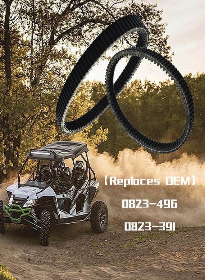 KARSEE Drive Belt 0823-496 Compatible with Arctic Cat Wildcat 1000 X 4X 2013-2019 0823-391 - Image 2