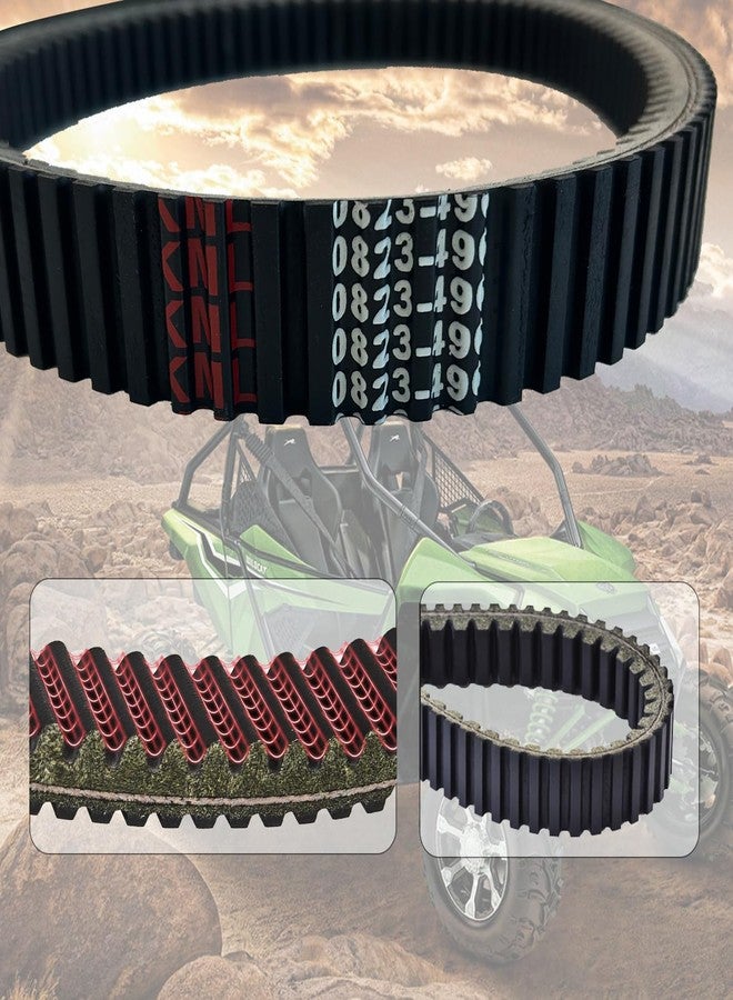 KARSEE Drive Belt 0823-496 Compatible with Arctic Cat Wildcat 1000 X 4X 2013-2019 0823-391 - Image 4