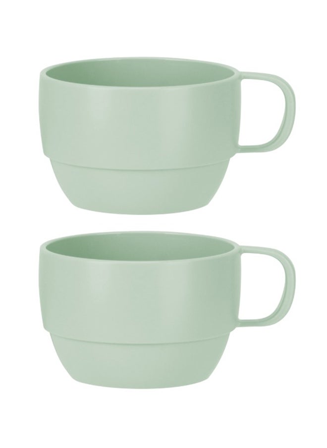 Amori Short Drinking Cup 350ML, Tea Green - Matcha, 2 Pieces - pzsku/Z04F7FD750BD1D3FD2128Z/45/_/1724142447/54eea4af-e5b2-4831-9f1c-86b53240c690