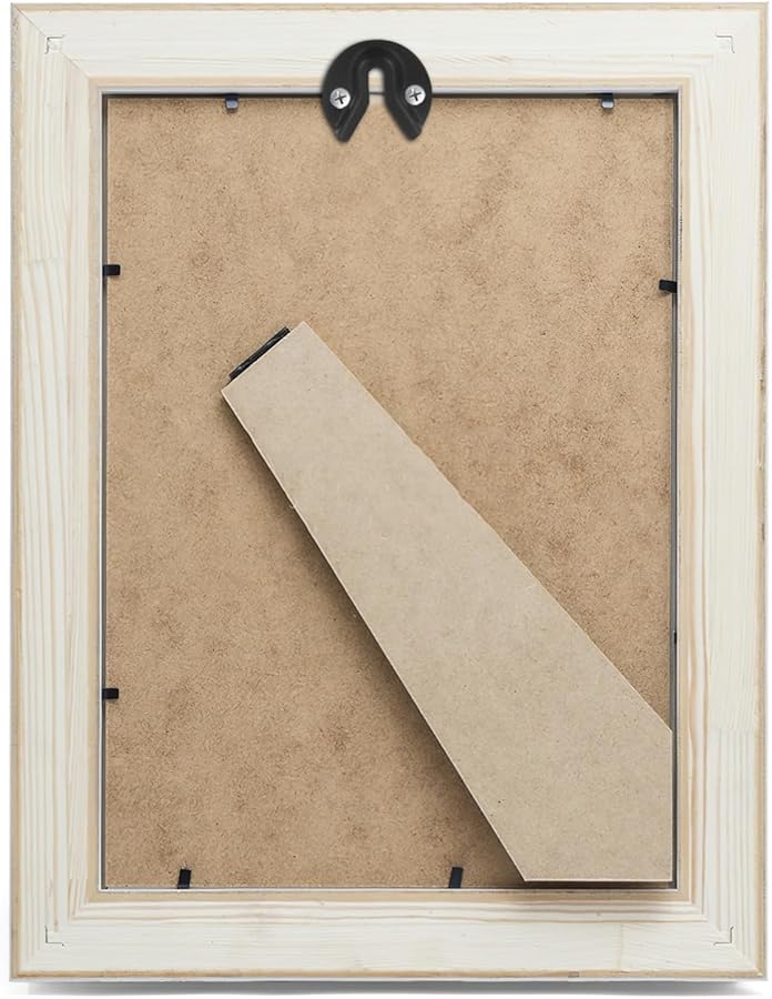 Mikikit 8 قطع من علاقات ثقيلة للصور والمرايا سهلة التركيب لا تحتاج إلى تجويف - Image 5