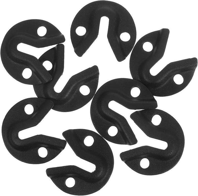 Mikikit 8 قطع من علاقات ثقيلة للصور والمرايا سهلة التركيب لا تحتاج إلى تجويف - Image 1