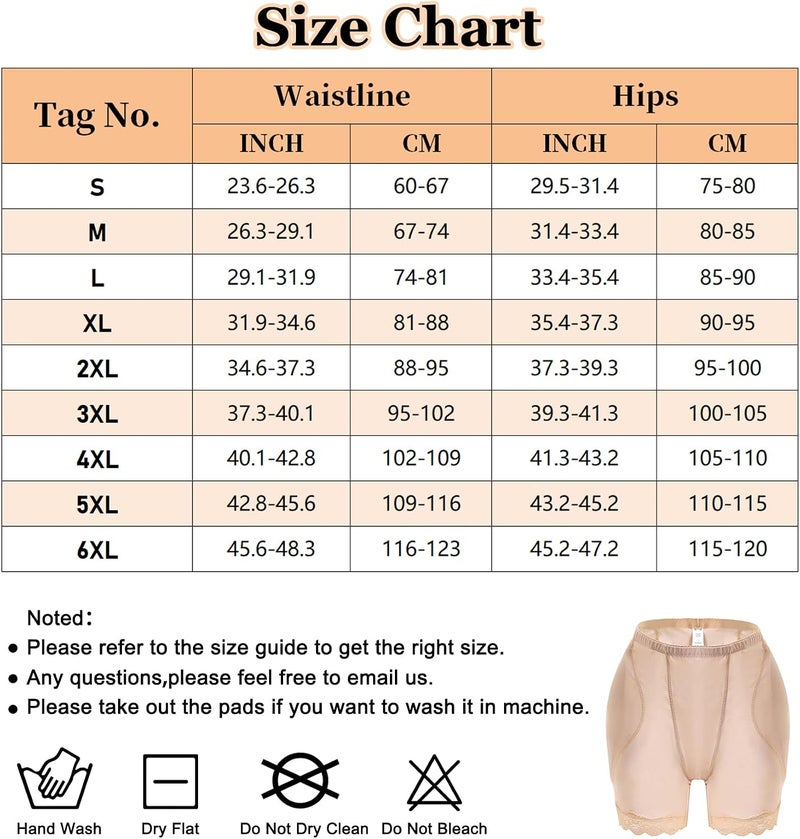 Women's Butt Lifter Panties Hip Push Up Trousers Butt Padded Hip Enhancer Shapewear Bodice Briefs Padded Seamless Bodice Pants Figure Shaping Bodice Pants Underwear – XS - 3XL - Image 2