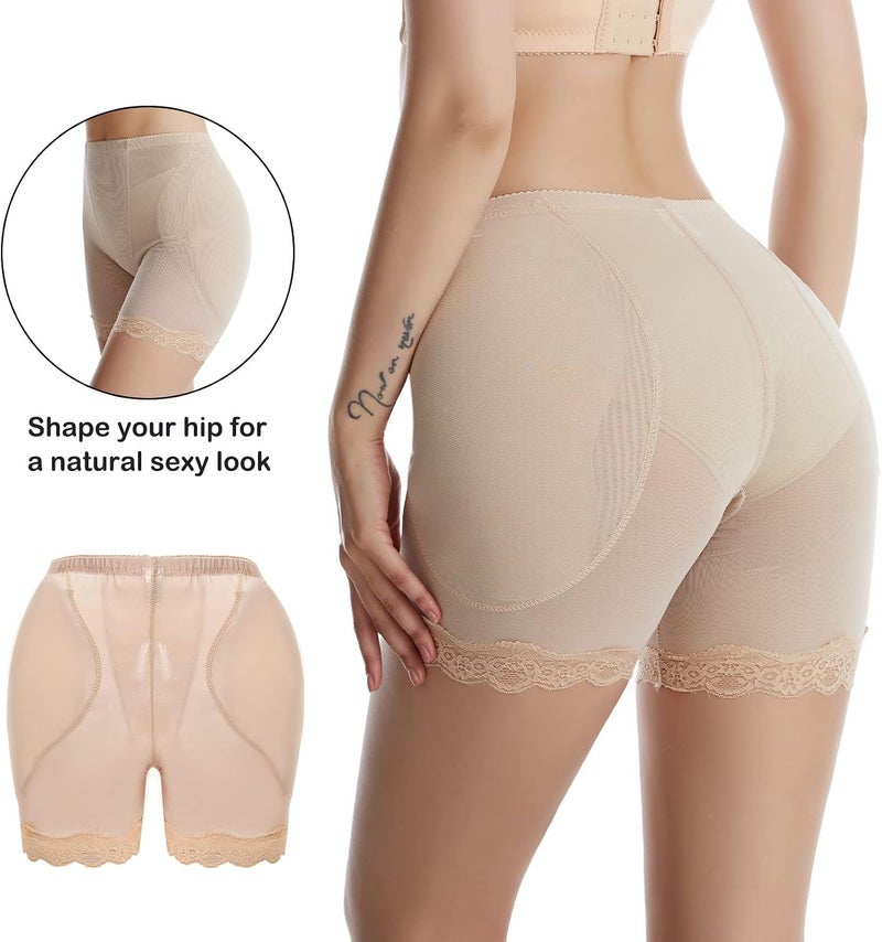 Women's Butt Lifter Panties Hip Push Up Trousers Butt Padded Hip Enhancer Shapewear Bodice Briefs Padded Seamless Bodice Pants Figure Shaping Bodice Pants Underwear – XS - 3XL - Image 3
