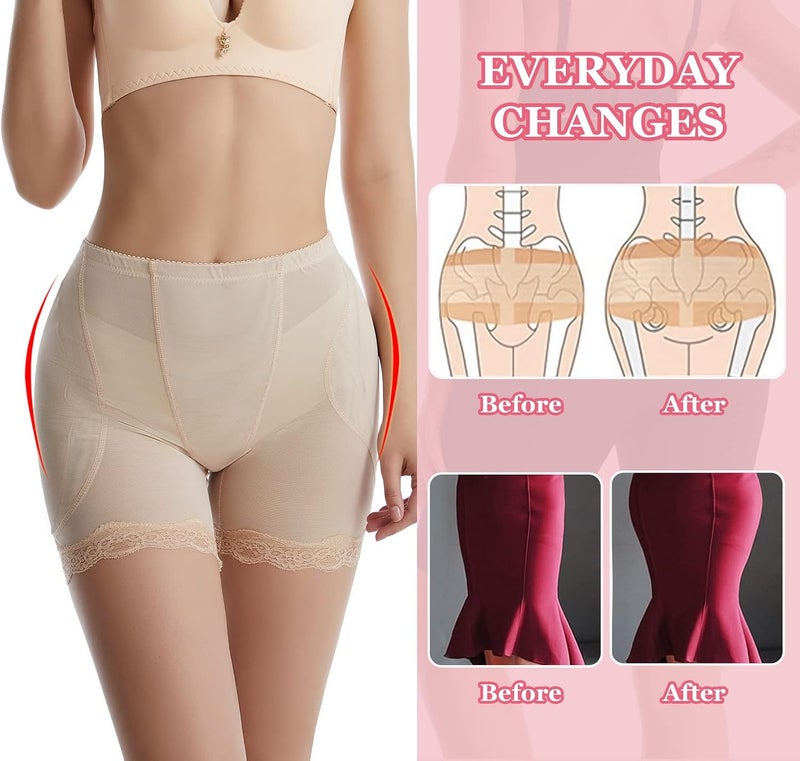 Women's Butt Lifter Panties Hip Push Up Trousers Butt Padded Hip Enhancer Shapewear Bodice Briefs Padded Seamless Bodice Pants Figure Shaping Bodice Pants Underwear – XS - 3XL - Image 5