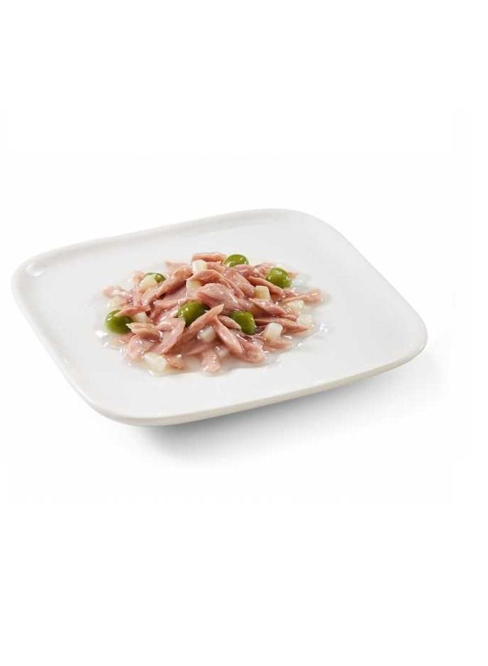 Schesir تونة مع البازلاء طعام رطب للكلاب الصغيرة البالغة - Image 2