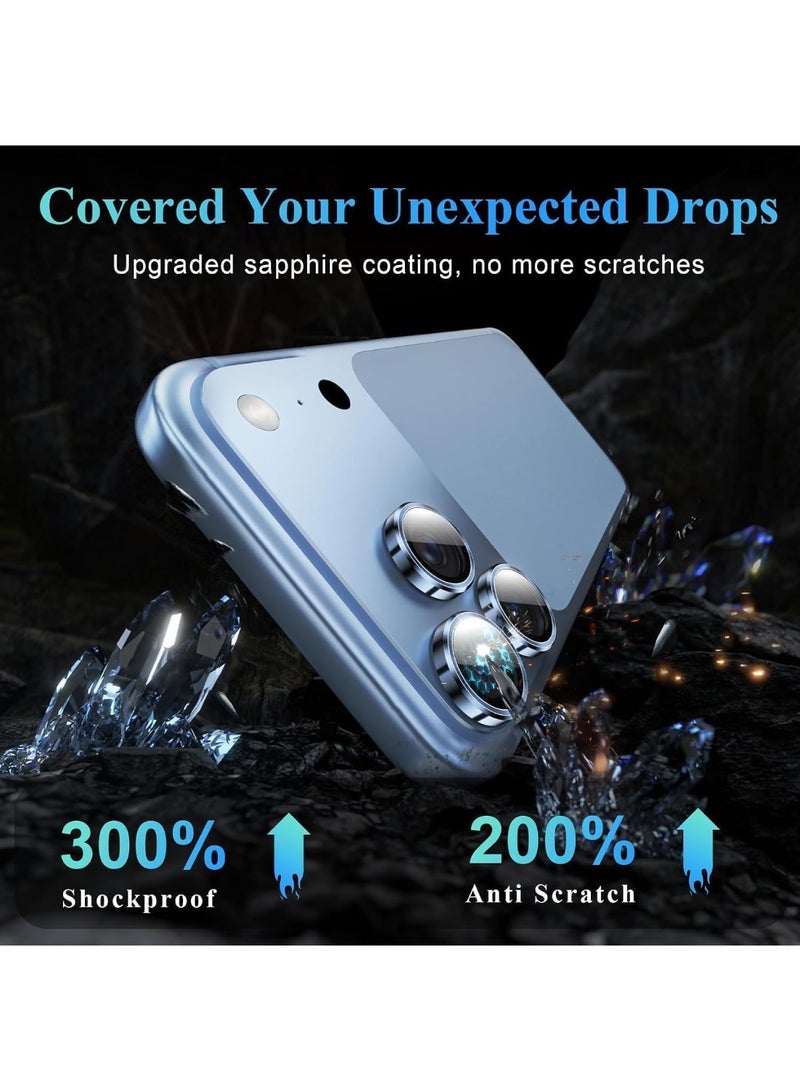 DUSALA Camera Lens Protector for iPhone 18 Pro Max, Blue - Image 2