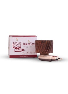 AURA Auracam Camphor Burner/Essential Oil Diffuser/Electric Diffuser for Home, Office (Pack of 1) Wood  - Image 3