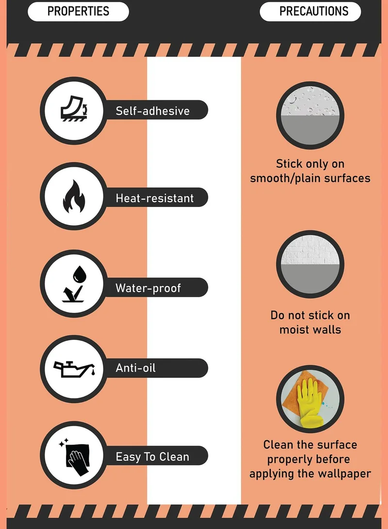 Wallopedia Wood Pattern Self Adhesive Home Decor Wallpaper Sticker (45cm*500cm)