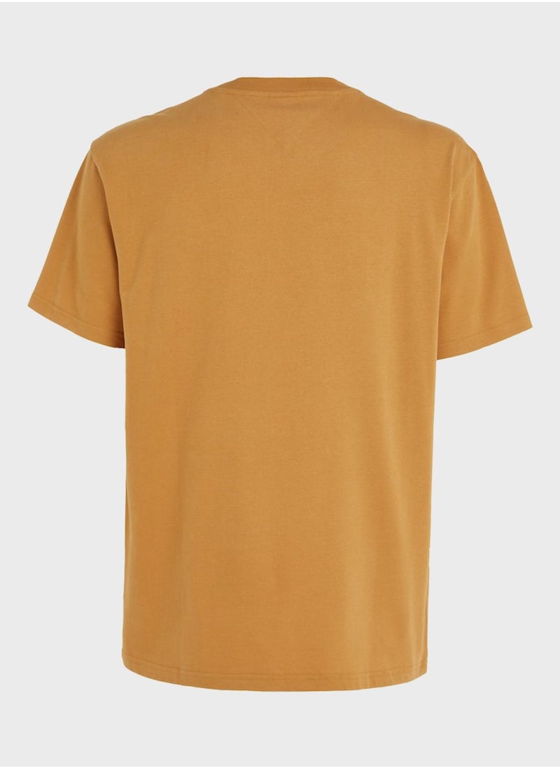 TOMMY JEANS - Logo Crew Neck T-Shirt - Image 1
