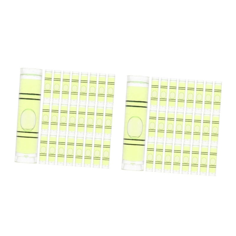 Gadpiparty 100 Pcs High Precision Mini Spirit Level Bubble Ruler For Diy Projects - Image 2